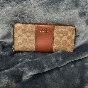 Coach monogram wallet
